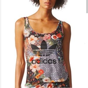 Adidas Jardim Agharta Multicolor Tank Top Medium